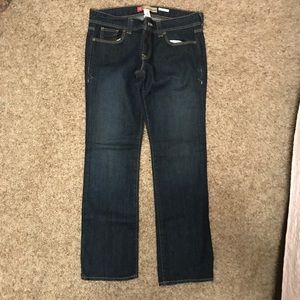 Old Navy dark blue skinny jeans